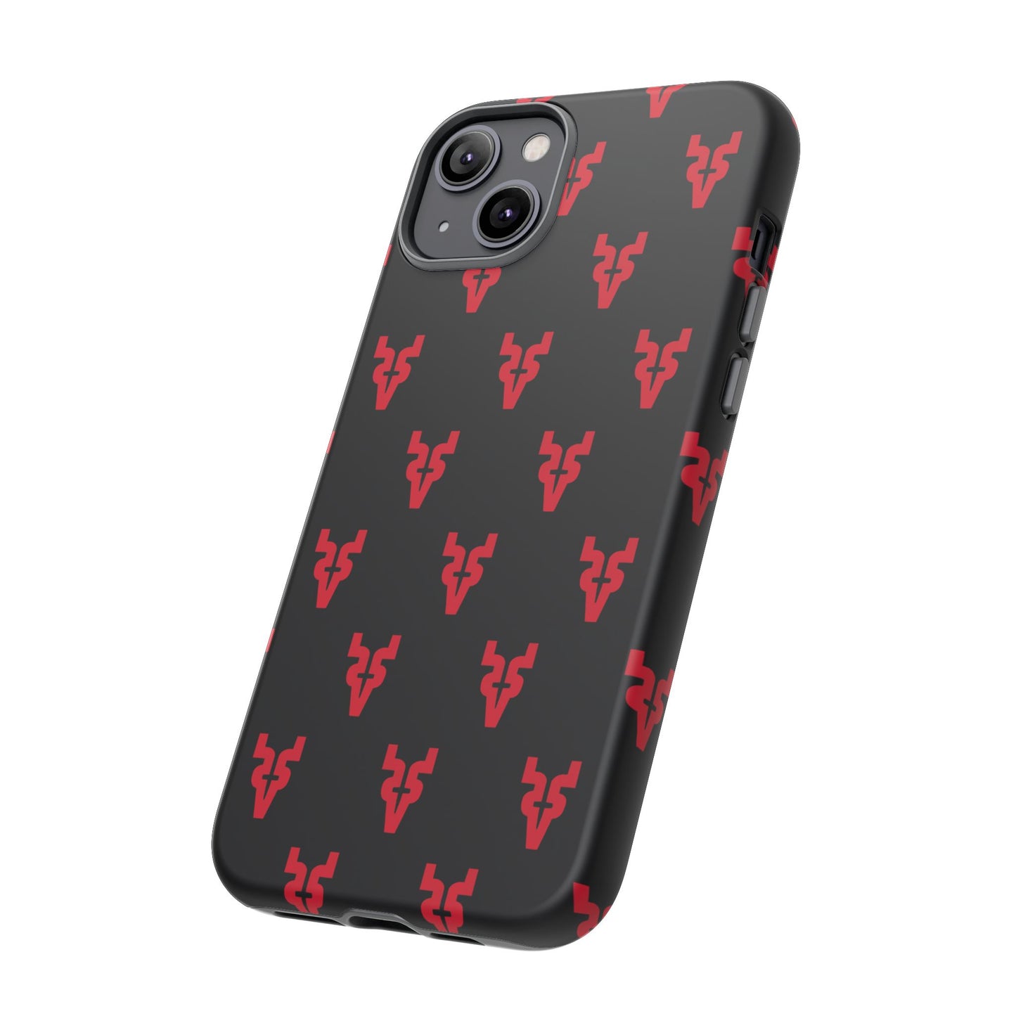 Mazatlán Bull Phone Case – Black Red Streetwear Tough Shockproof Cover