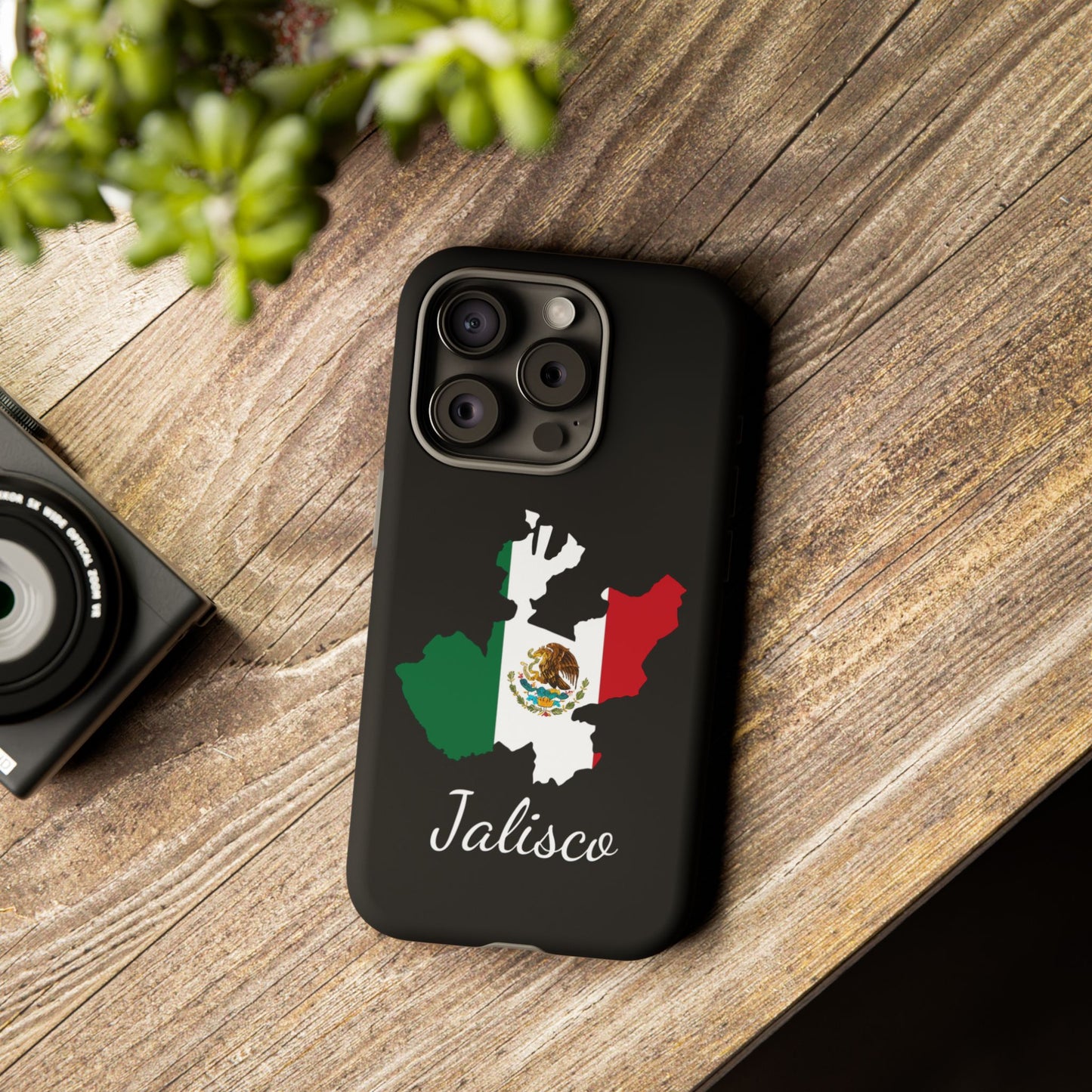 Jalisco Mexico Flag Map Phone Case | Mexican American Pride Tough Case for iPhone & Samsung