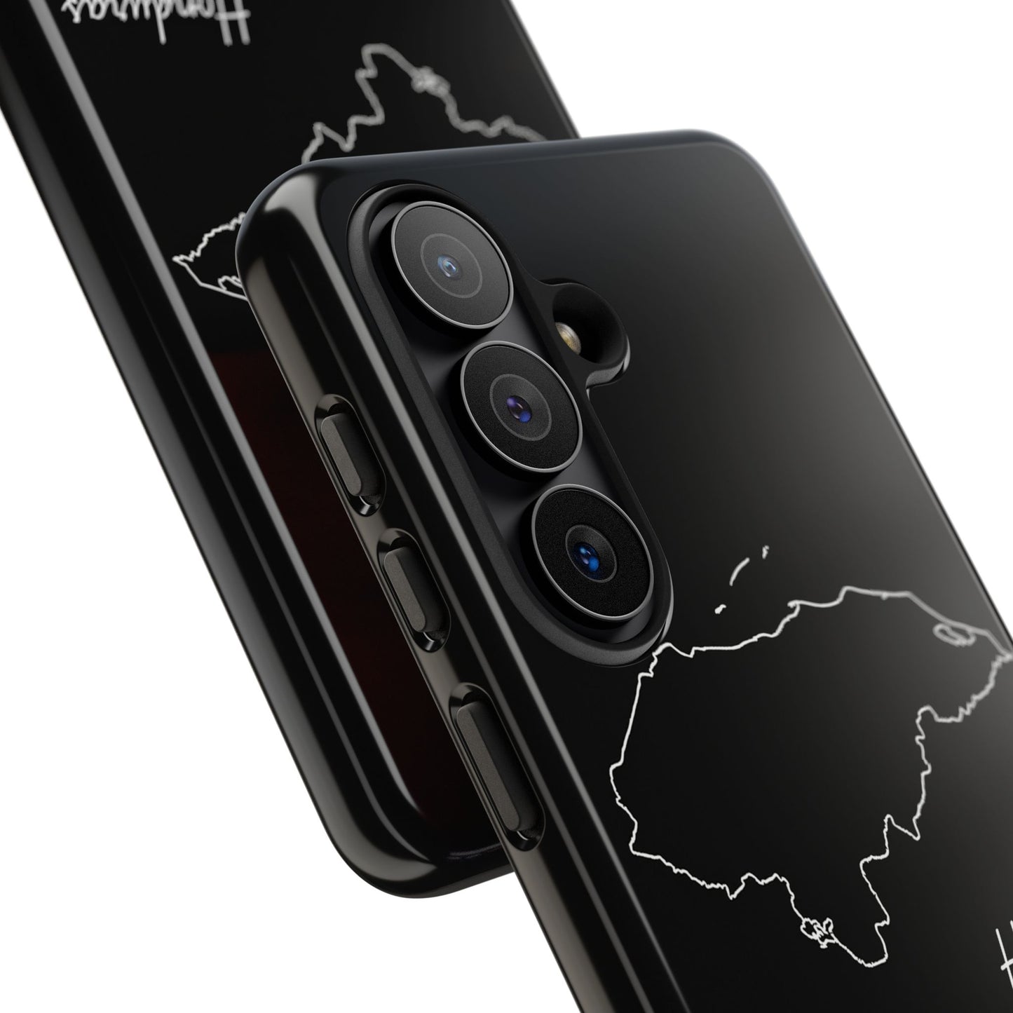 Honduras Outline Phone Case – Minimal Country Map Tough Case (iPhone, Samsung, Pixel)