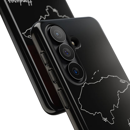 Honduras Outline Phone Case – Minimal Country Map Tough Case (iPhone, Samsung, Pixel)