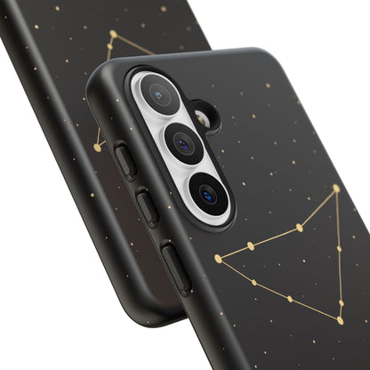 Capricorn Zodiac Constellation Phone Case – Luxe Gold Celestial Cover