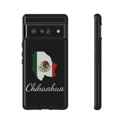 Chihuahua Mexico Flag Map Phone Case | Mexican American Pride Tough Case for iPhone & Samsung