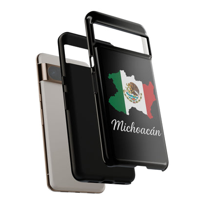 Michoacán Mexico Flag Map Phone Case | Mexican American Pride Tough Case for iPhone & Samsung