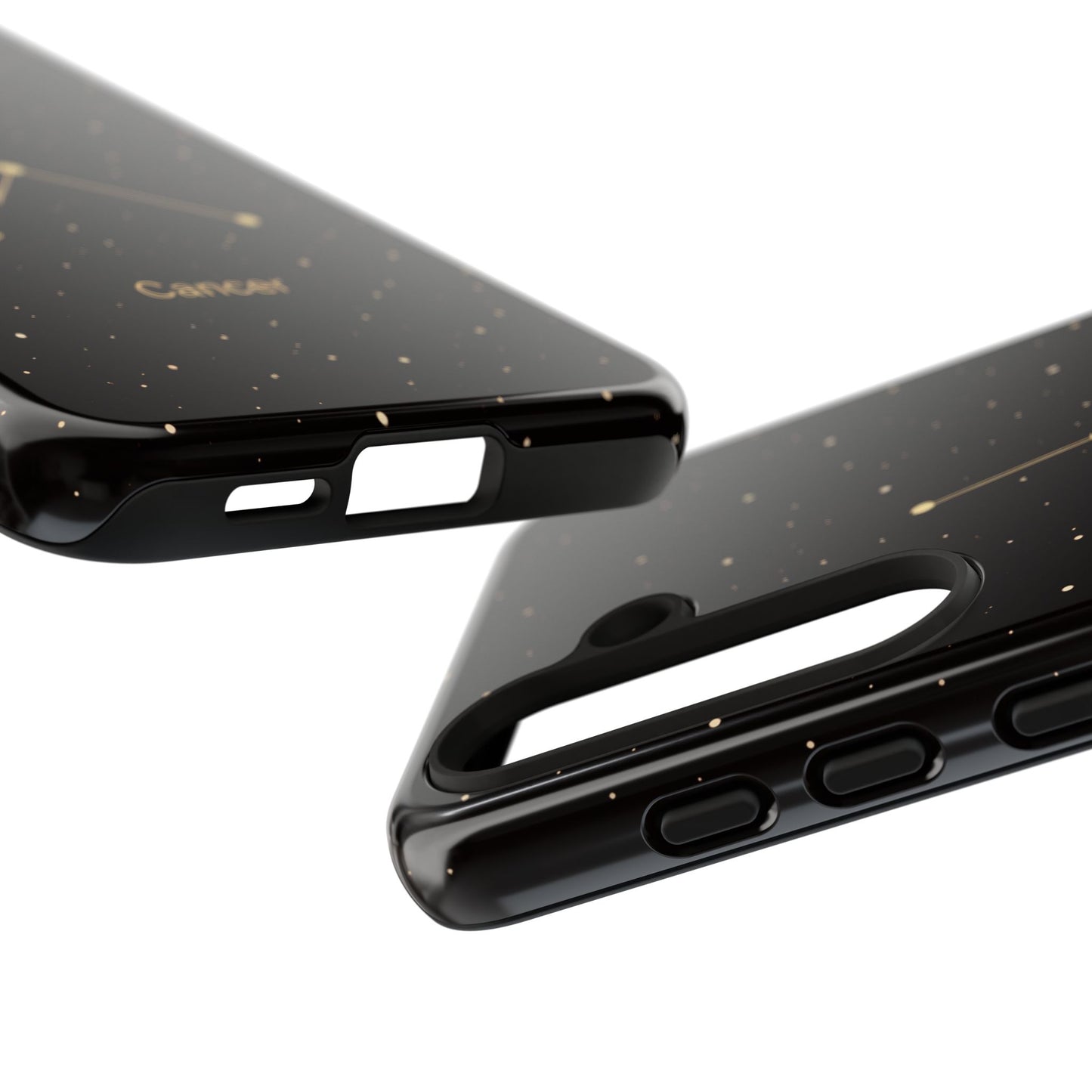 Cancer Zodiac Constellation Phone Case – Luxe Gold Celestial Cover