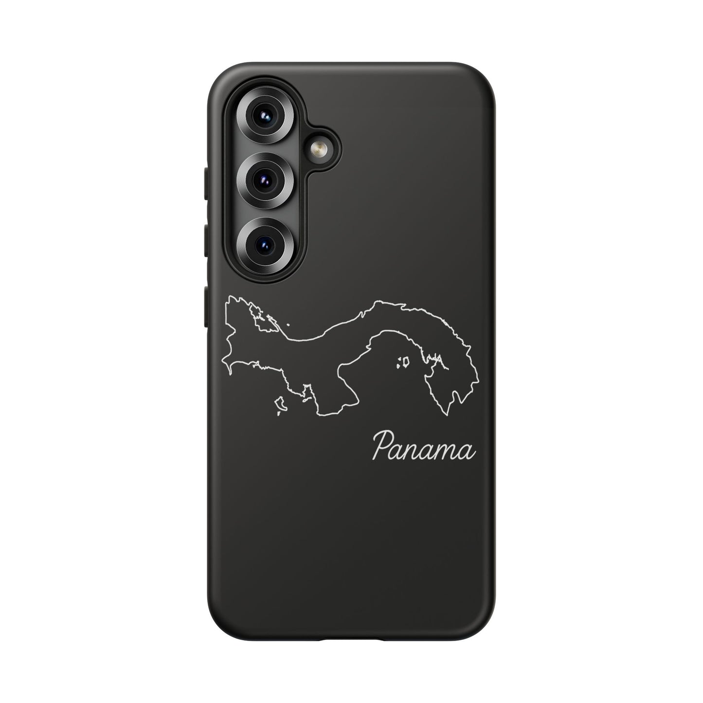 Panama Outline Phone Case – Minimal Country Map Tough Case (iPhone, Samsung, Pixel)