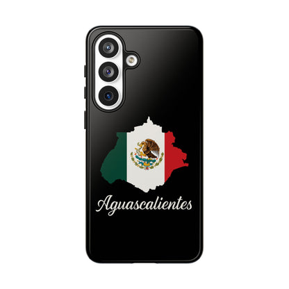 Aguascalientes Mexico Flag Map Phone Case | Mexican American Pride Tough Case for iPhone & Samsung