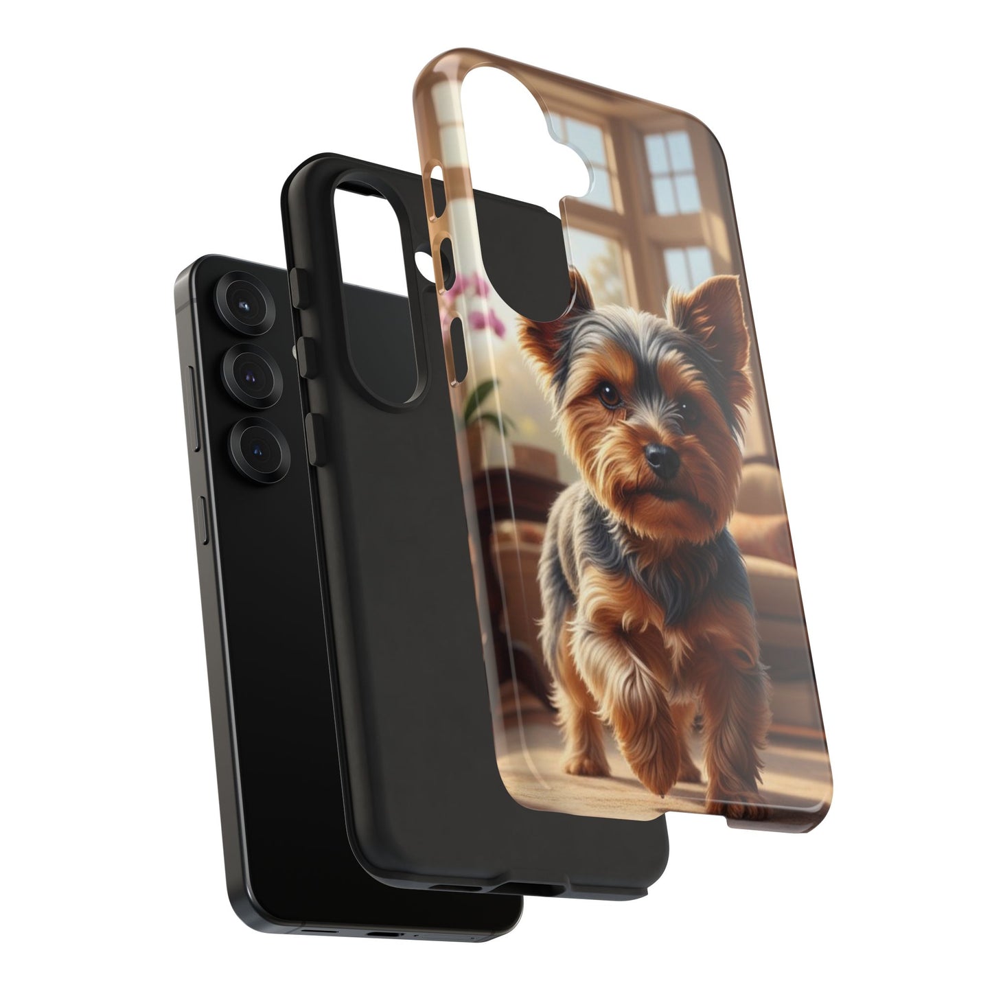 Yorkshire Terrier Phone Case – Cute Yorkie Puppy Tough Case (iPhone, Samsung, Pixel)