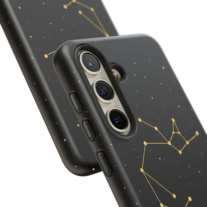 Sagittarius Zodiac Constellation Phone Case – Luxe Gold Celestial Cover
