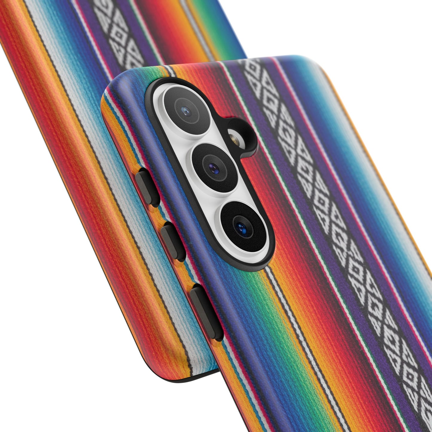 Serape Stripe Phone Case – Colorful Mexican Blanket Pattern Tough Case