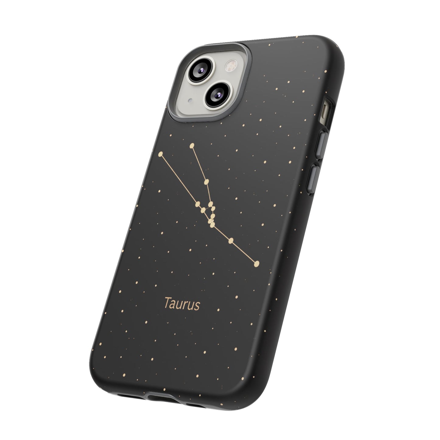 Taurus Zodiac Constellation Phone Case – Luxe Gold Celestial Cover