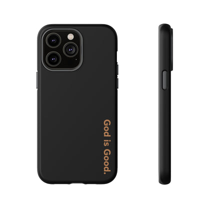 God Is Good Phone Case Minimal Aesthetic Christian Tough Cover