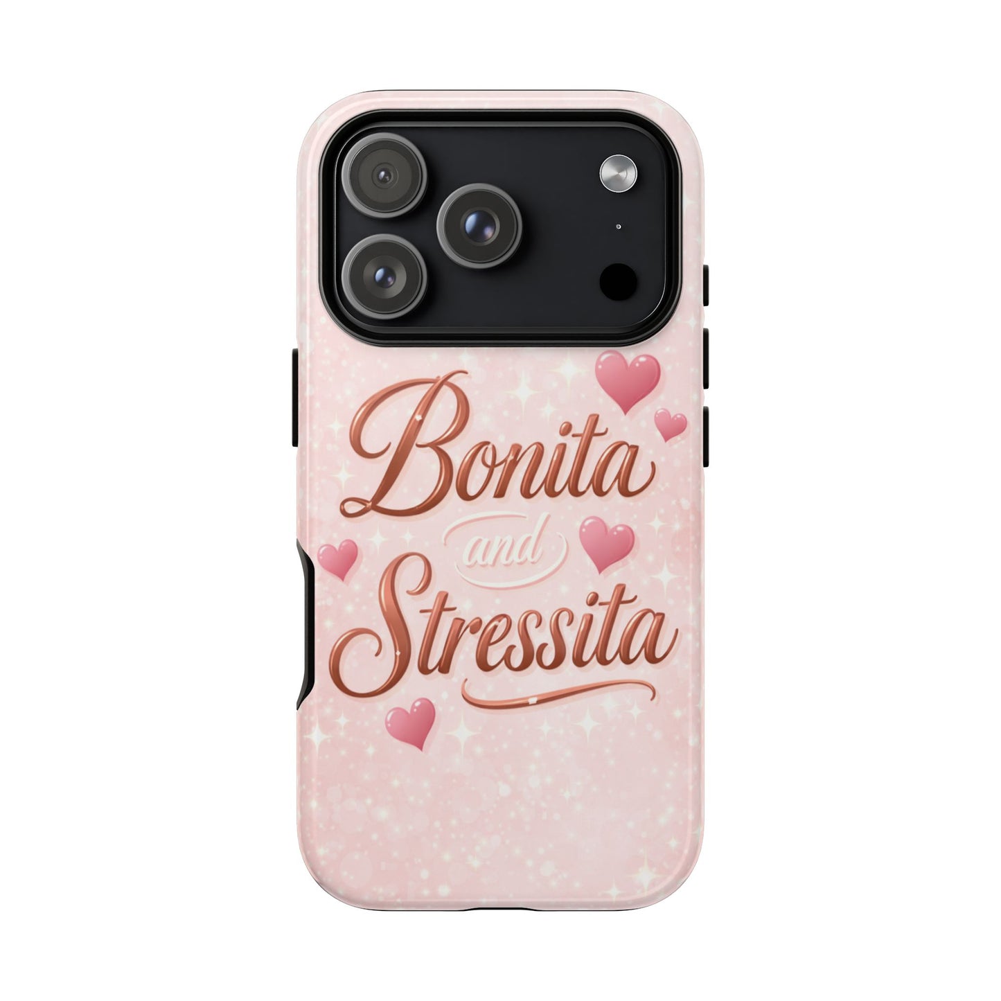 Bonita Stressita Phone Case Cute Latina Aesthetic Pink Coquette Case