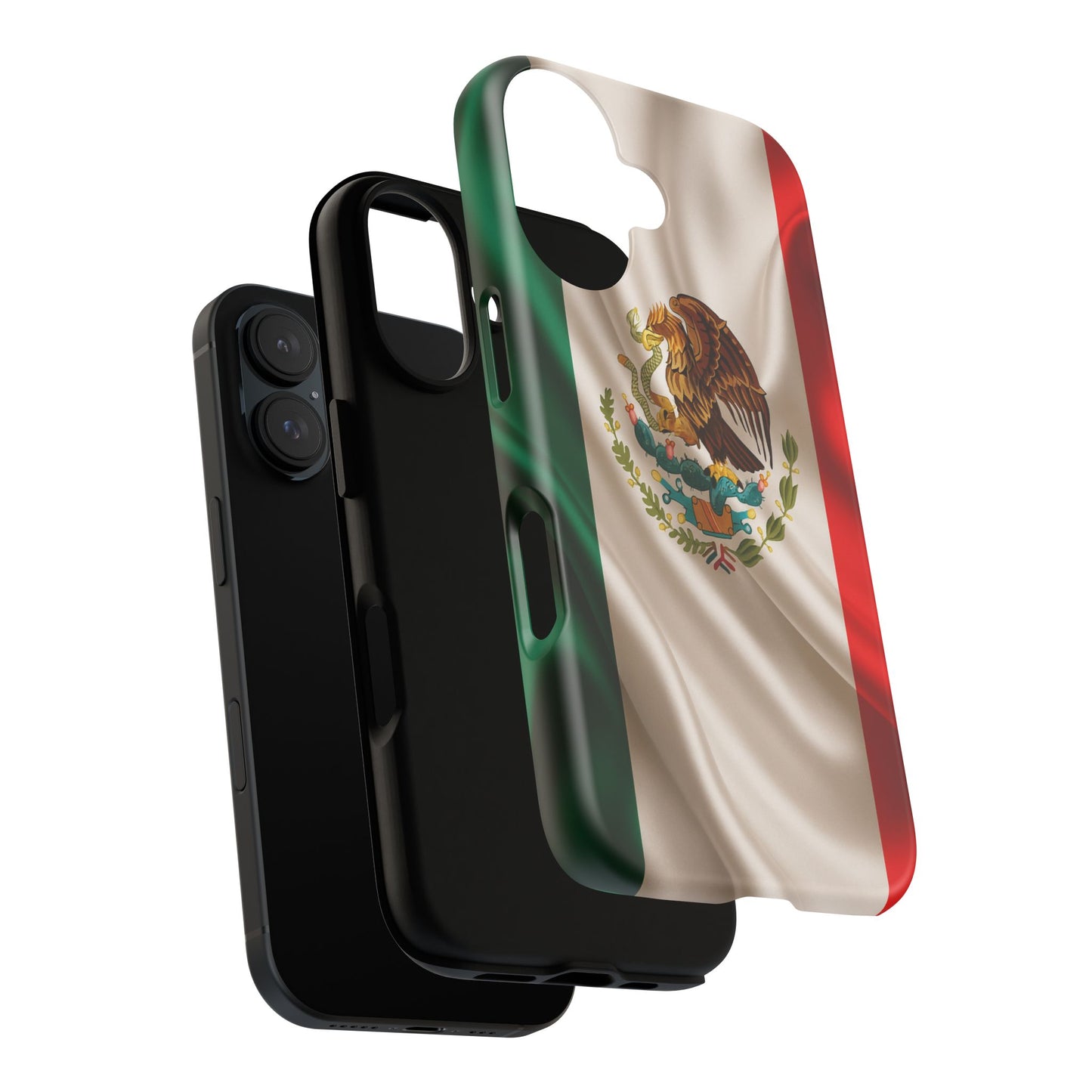 Mexico Flag Phone Case | Mexican Pride iPhone & Samsung Case | Tricolor Aesthetic Tough Protective Cover