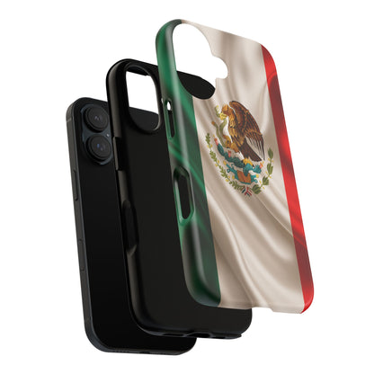Mexico Flag Phone Case | Mexican Pride iPhone & Samsung Case | Tricolor Aesthetic Tough Protective Cover