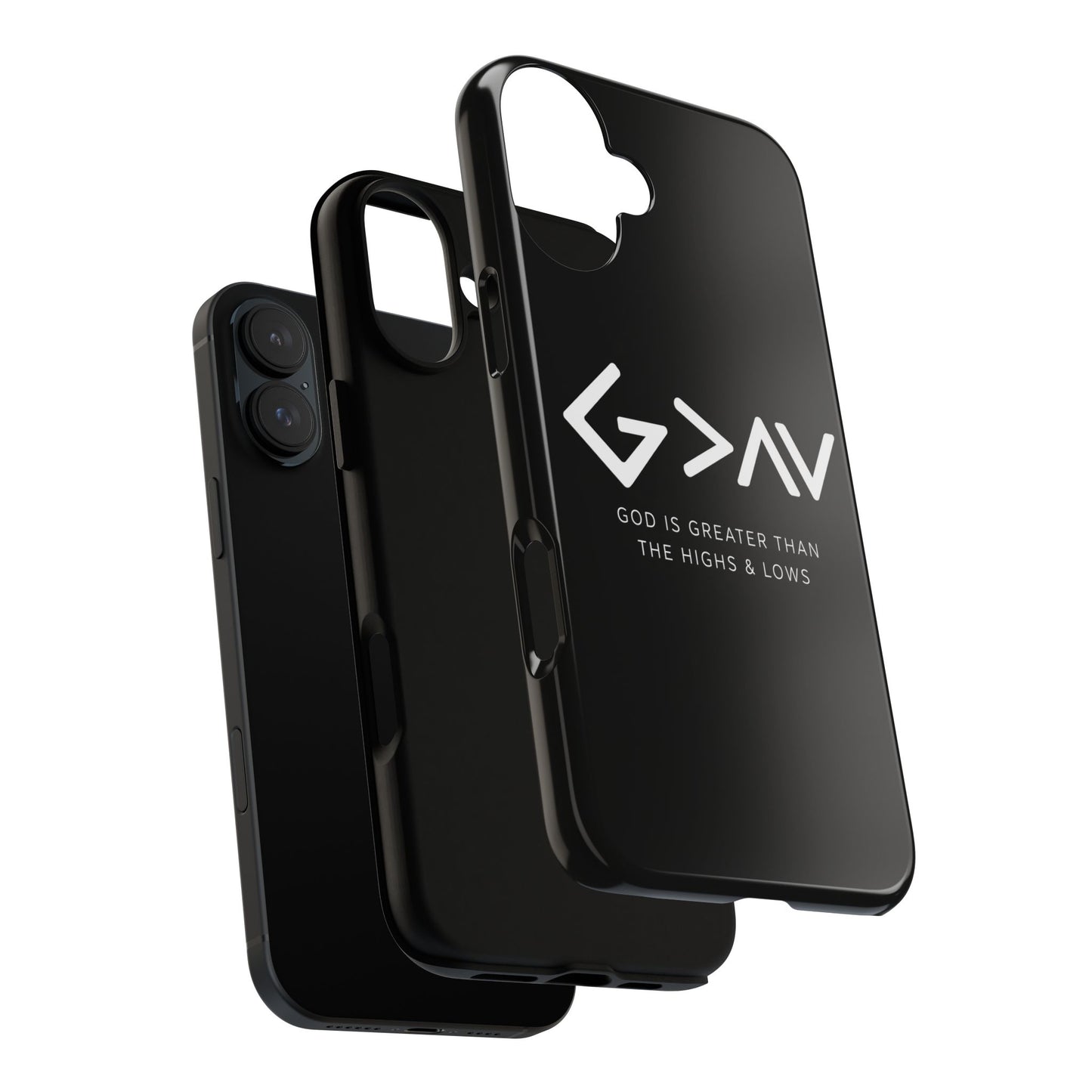 God Is Greater Than The Highs & Lows G>∧∨ Christian Phone Case
