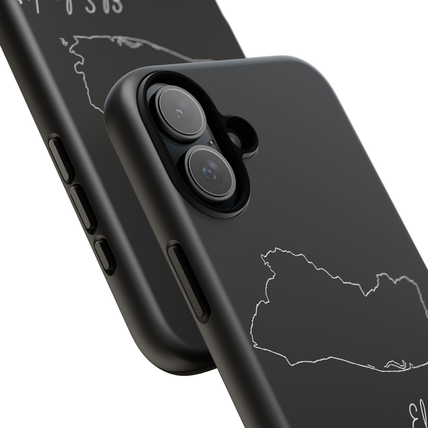 El Salvador Outline Phone Case – Minimal Country Map Tough Case (iPhone, Samsung, Pixel)