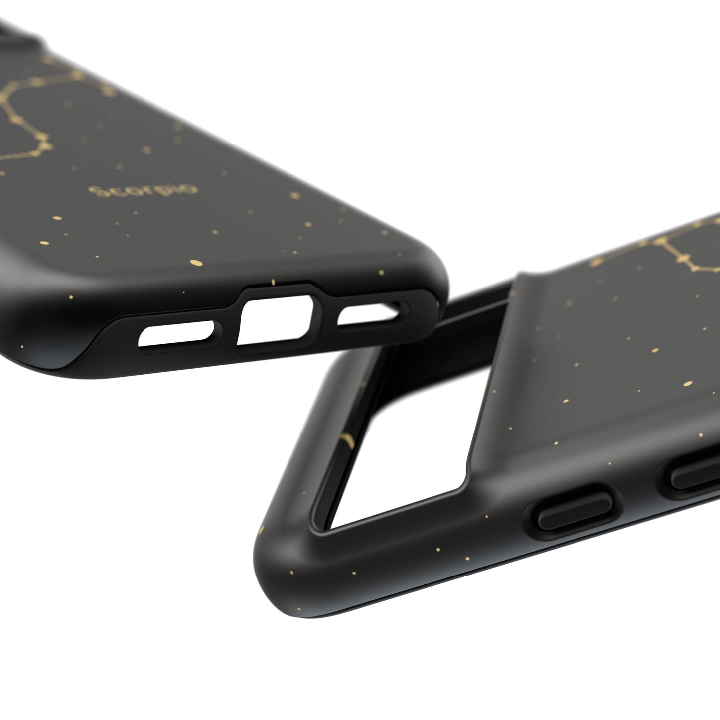 Scorpio Zodiac Constellation Phone Case – Luxe Gold Celestial Cover