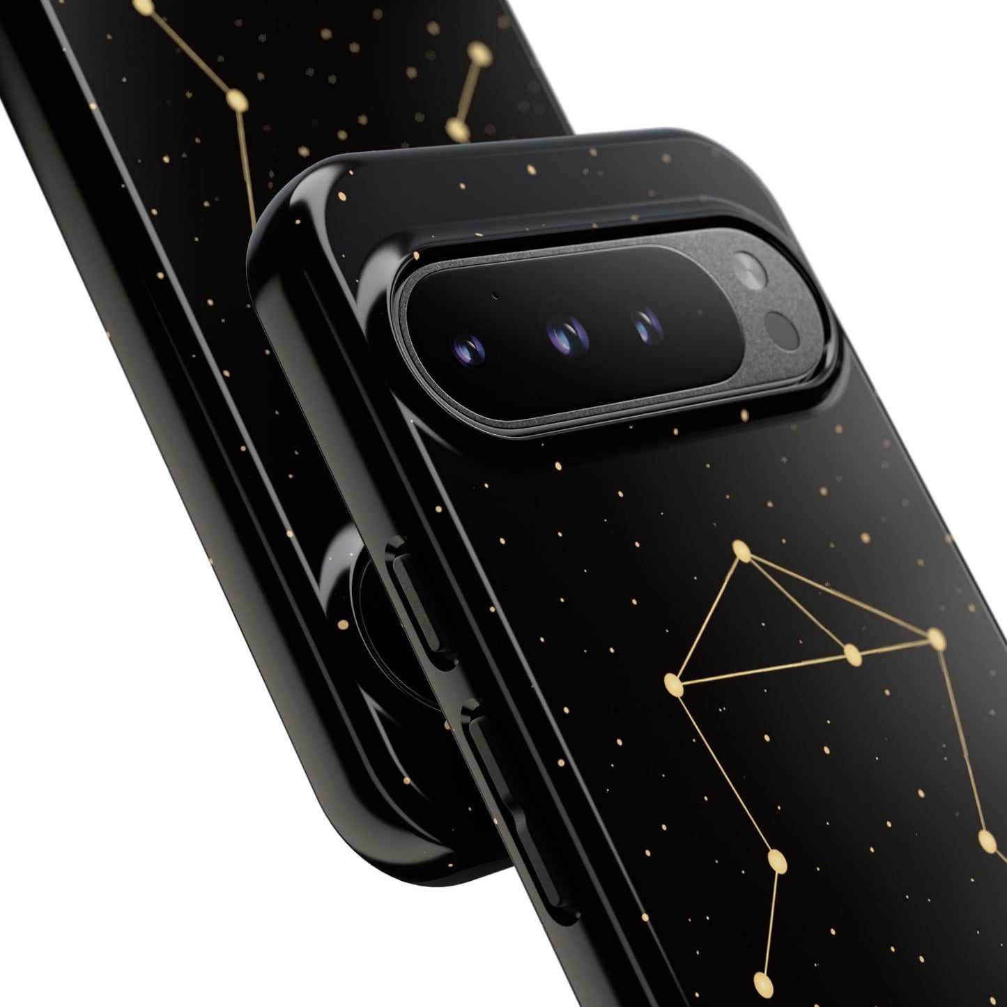 Libra Zodiac Constellation Phone Case – Luxe Gold Celestial Cover