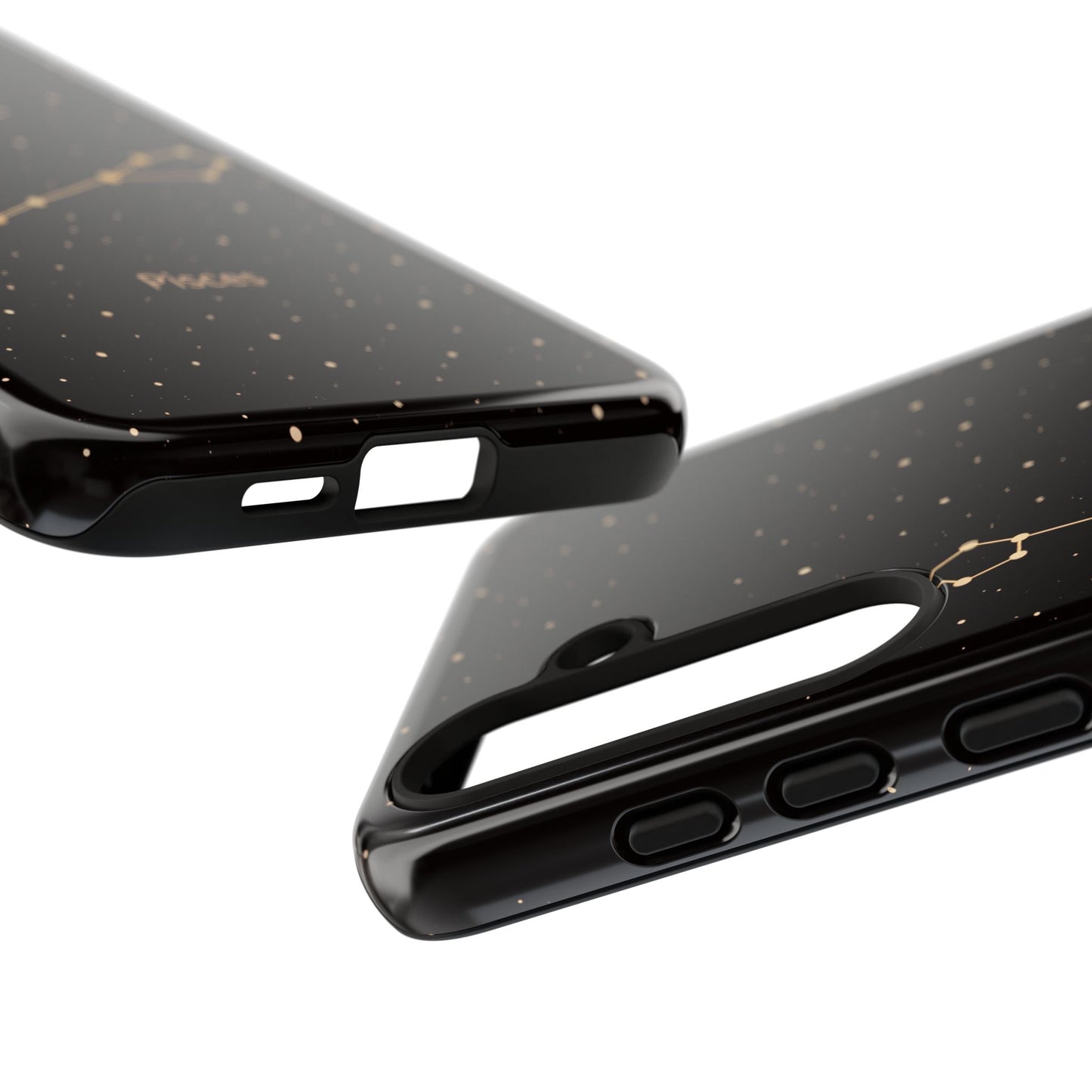 Pisces Zodiac Constellation Phone Case – Luxe Gold Celestial Cover