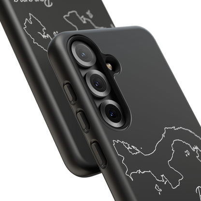 Panama Outline Phone Case – Minimal Country Map Tough Case (iPhone, Samsung, Pixel)