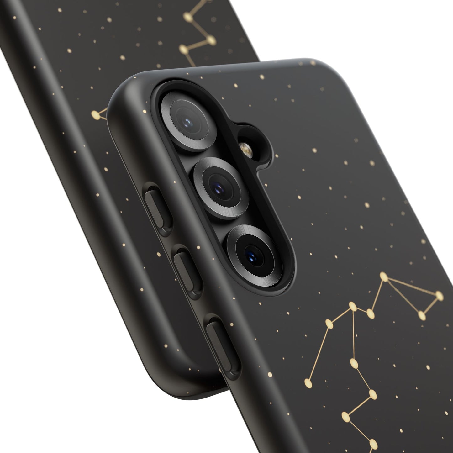 Aquarius Zodiac Constellation Phone Case – Luxe Gold Celestial Cover