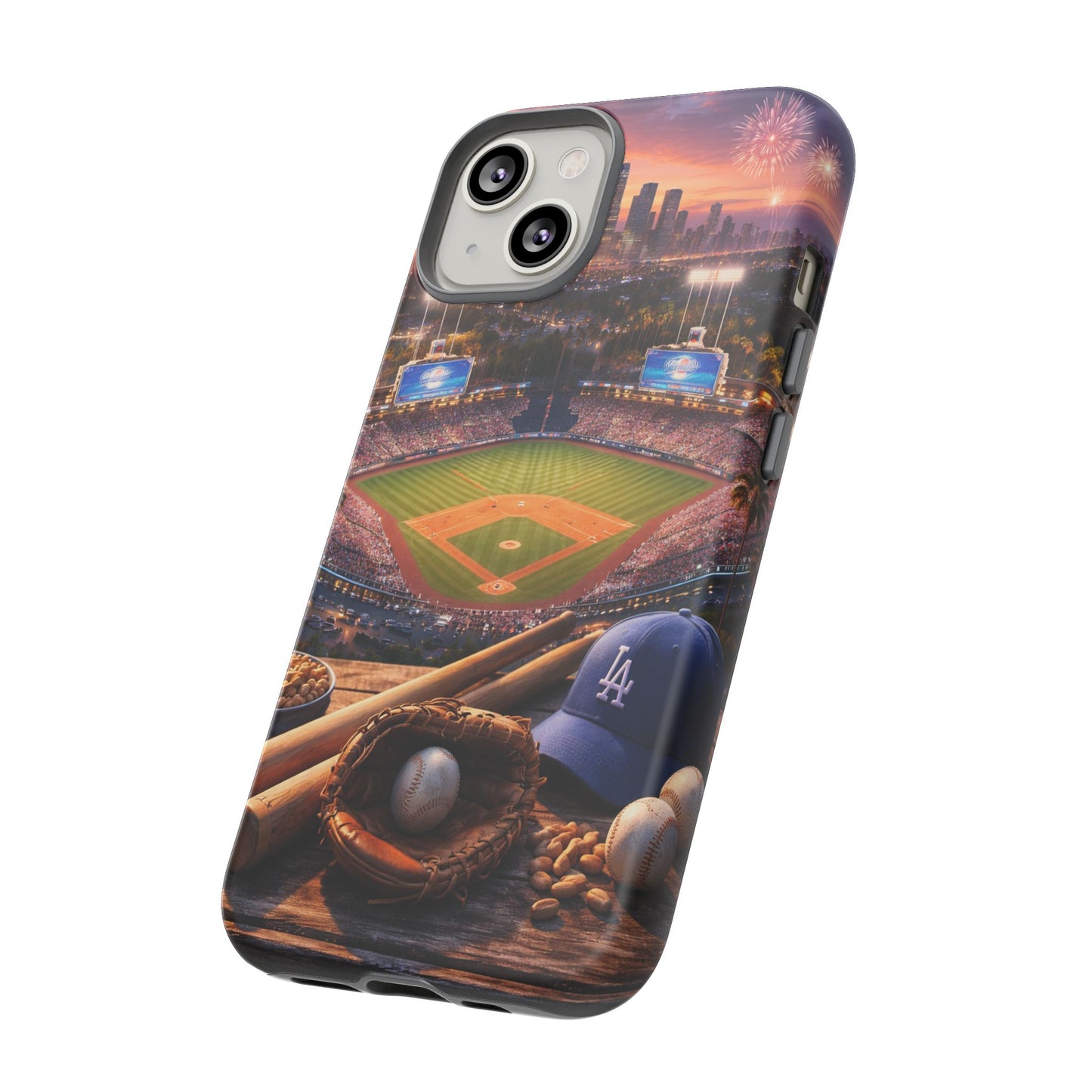 Baseball Sunset Stadium Phone Case LA Game Day Sports Aesthetic Case