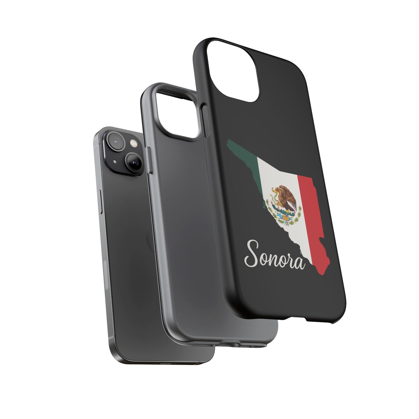 Sonora Mexico Flag Map Phone Case | Mexican American Pride Tough Case for iPhone & Samsung