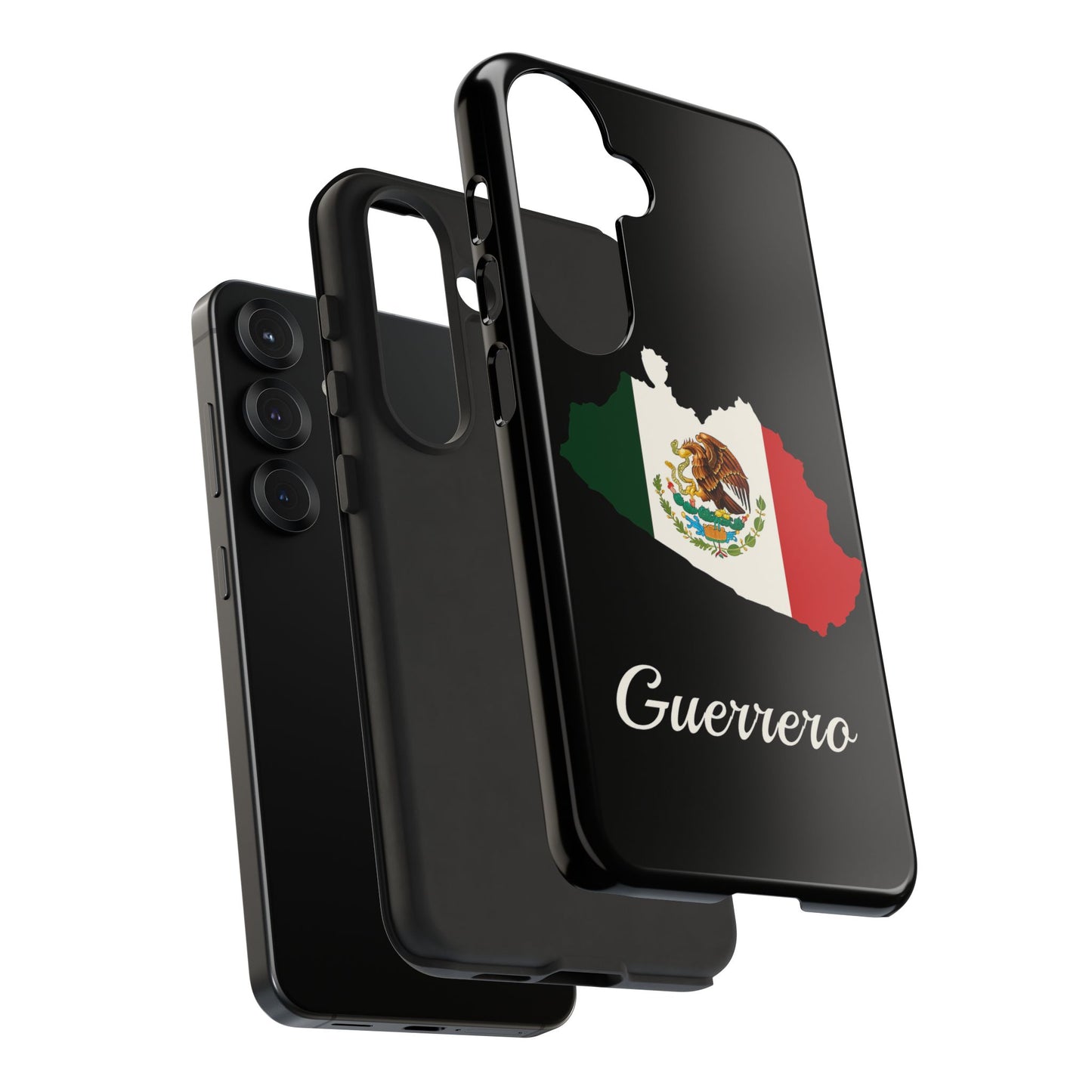 Guerrero Mexico Flag Map Phone Case | Mexican American Pride Tough Case for iPhone & Samsung