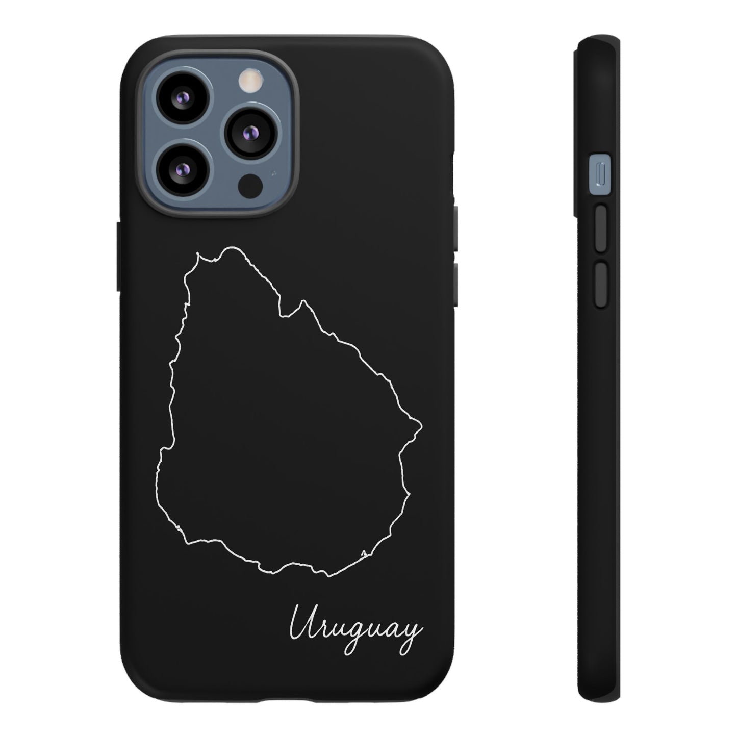Uruguay Outline Phone Case – Minimal Country Map Tough Case (iPhone, Samsung, Pixel)