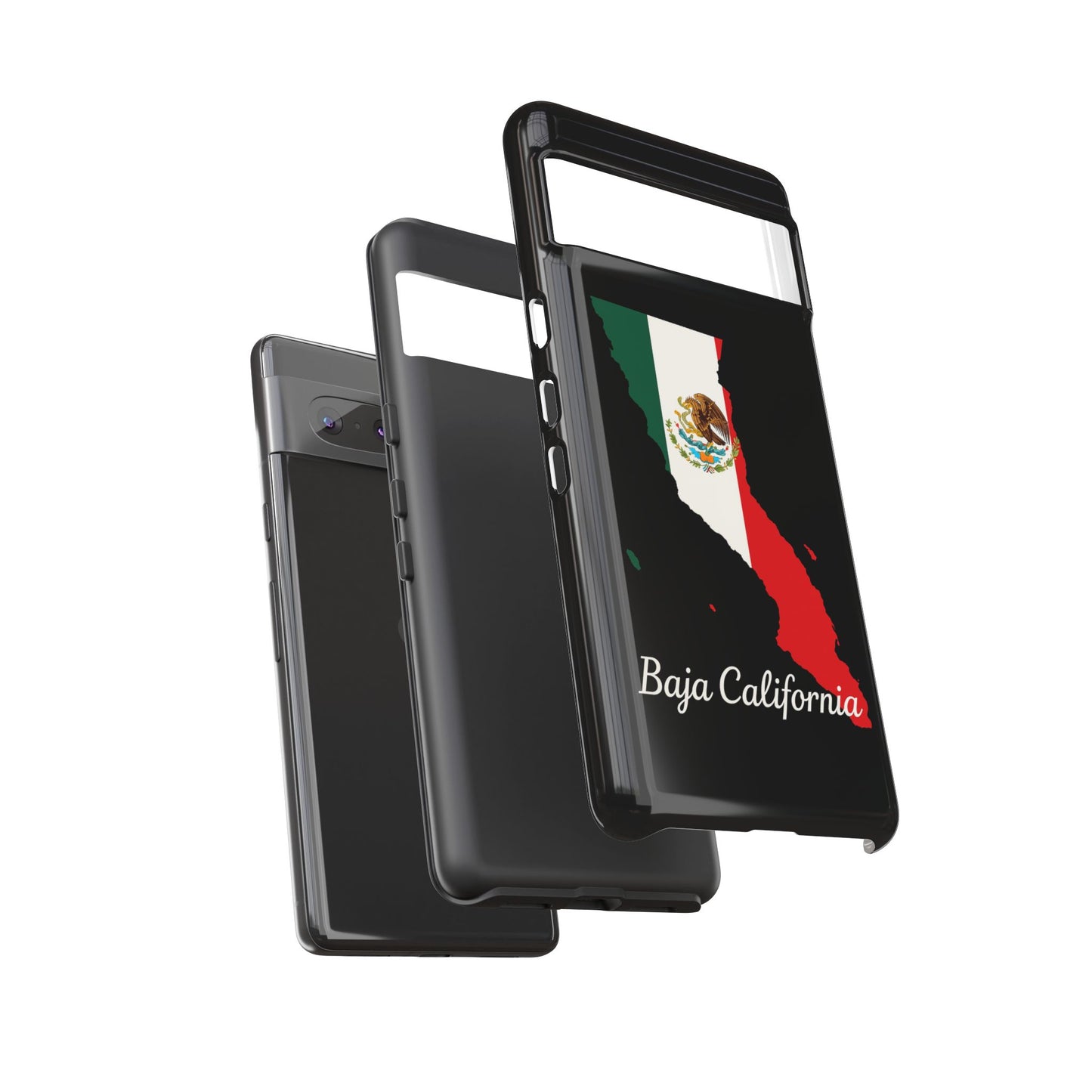 Baja California Mexico Flag Map Phone Case | Mexican American Pride Tough Case for iPhone & Samsung