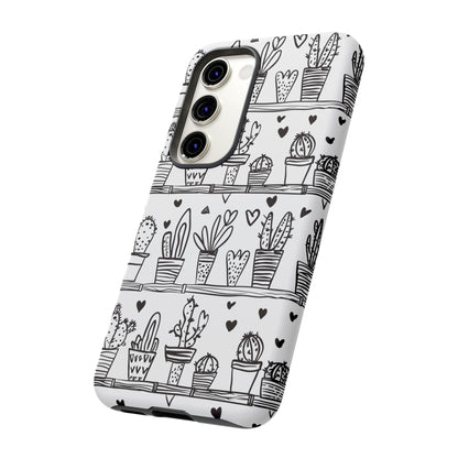 Cactus Succulent Phone Case Cute Plant Aesthetic iPhone Samsung Cover