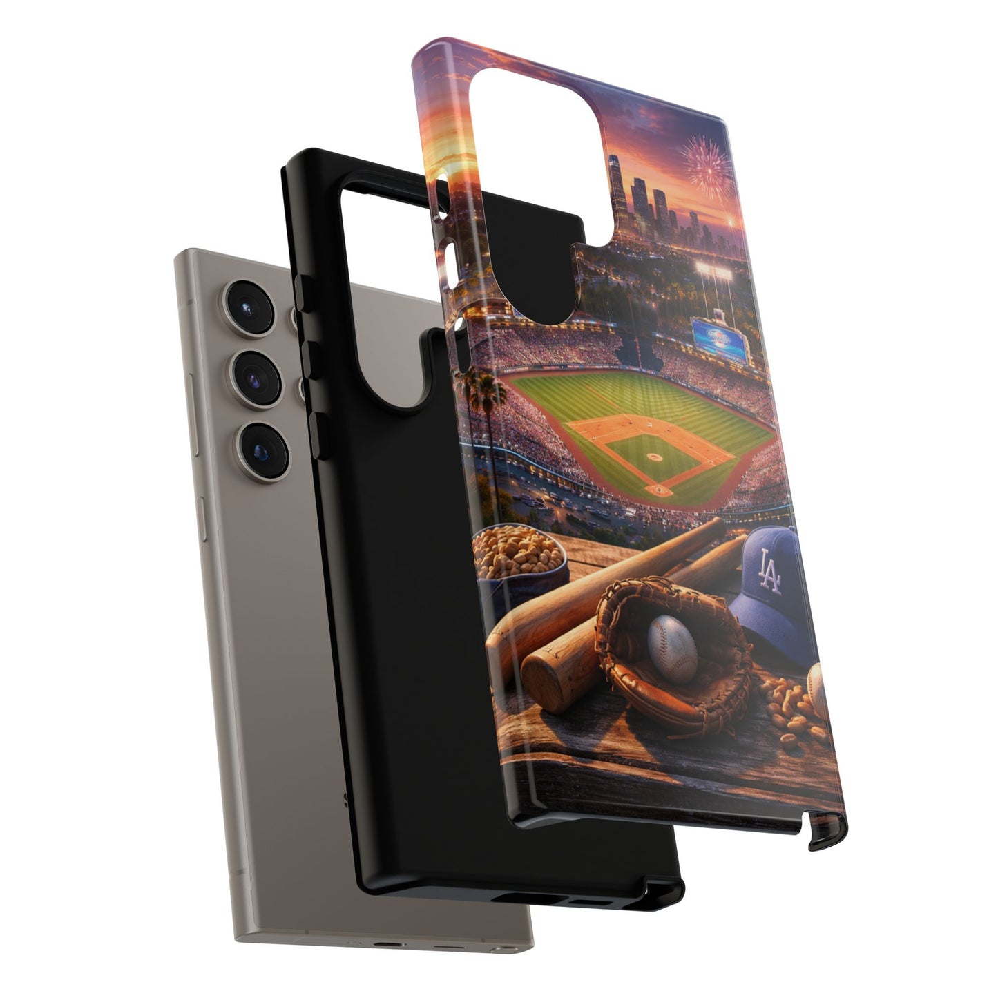 Baseball Sunset Stadium Phone Case LA Game Day Sports Aesthetic Case