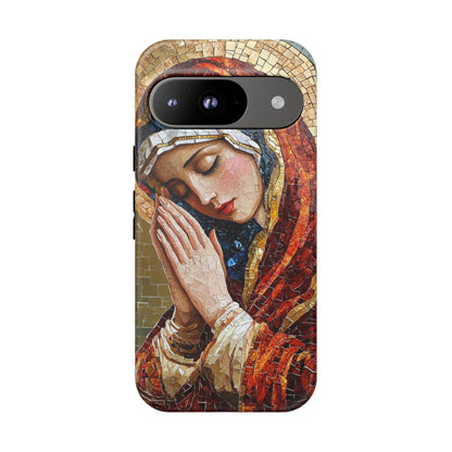 Virgin Mary Phone Case, Catholic Phone Case, Christian Aesthetic Case, Religious iPhone Case, Saint Art Case, Faith Gift