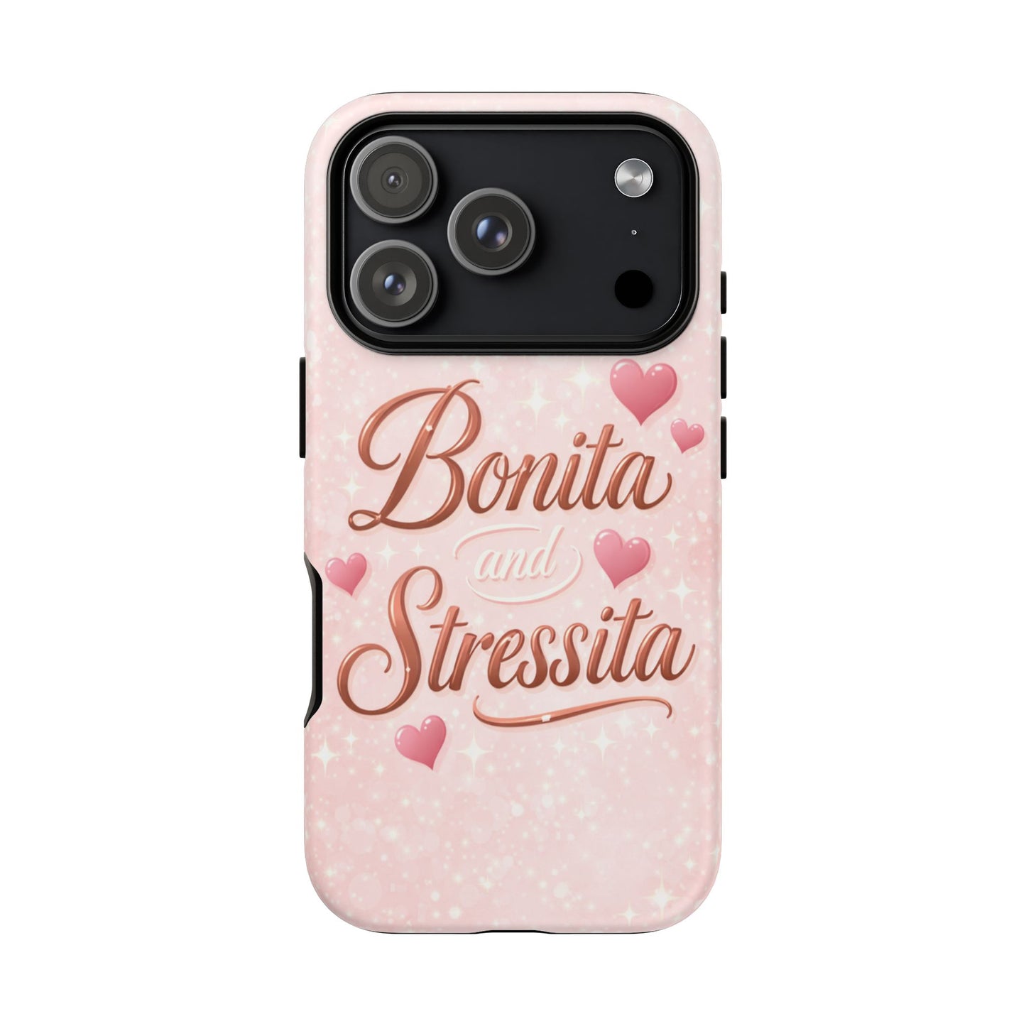 Bonita Stressita Phone Case Cute Latina Aesthetic Pink Coquette Case