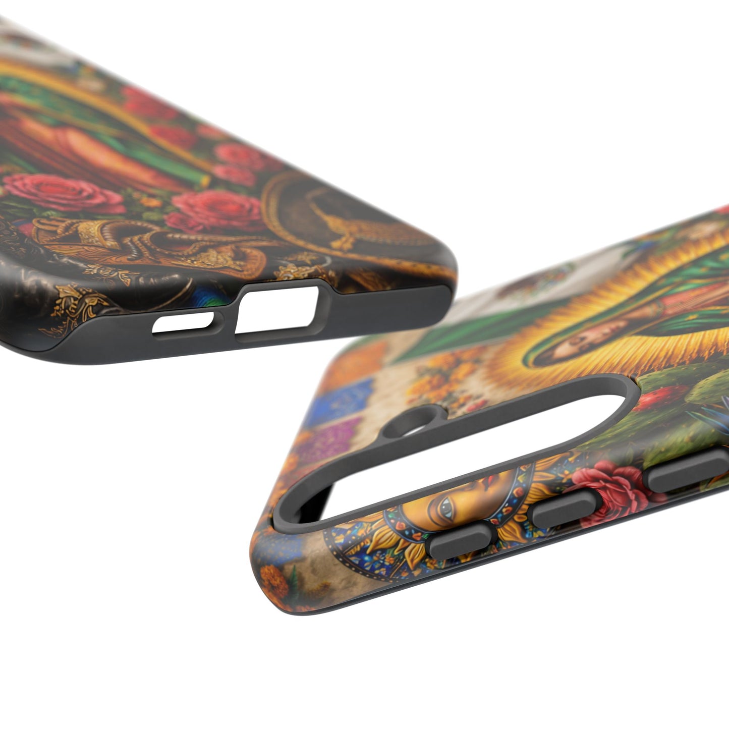 Virgen de Guadalupe Phone Case Mexican Floral iPhone Samsung Pixel Case
