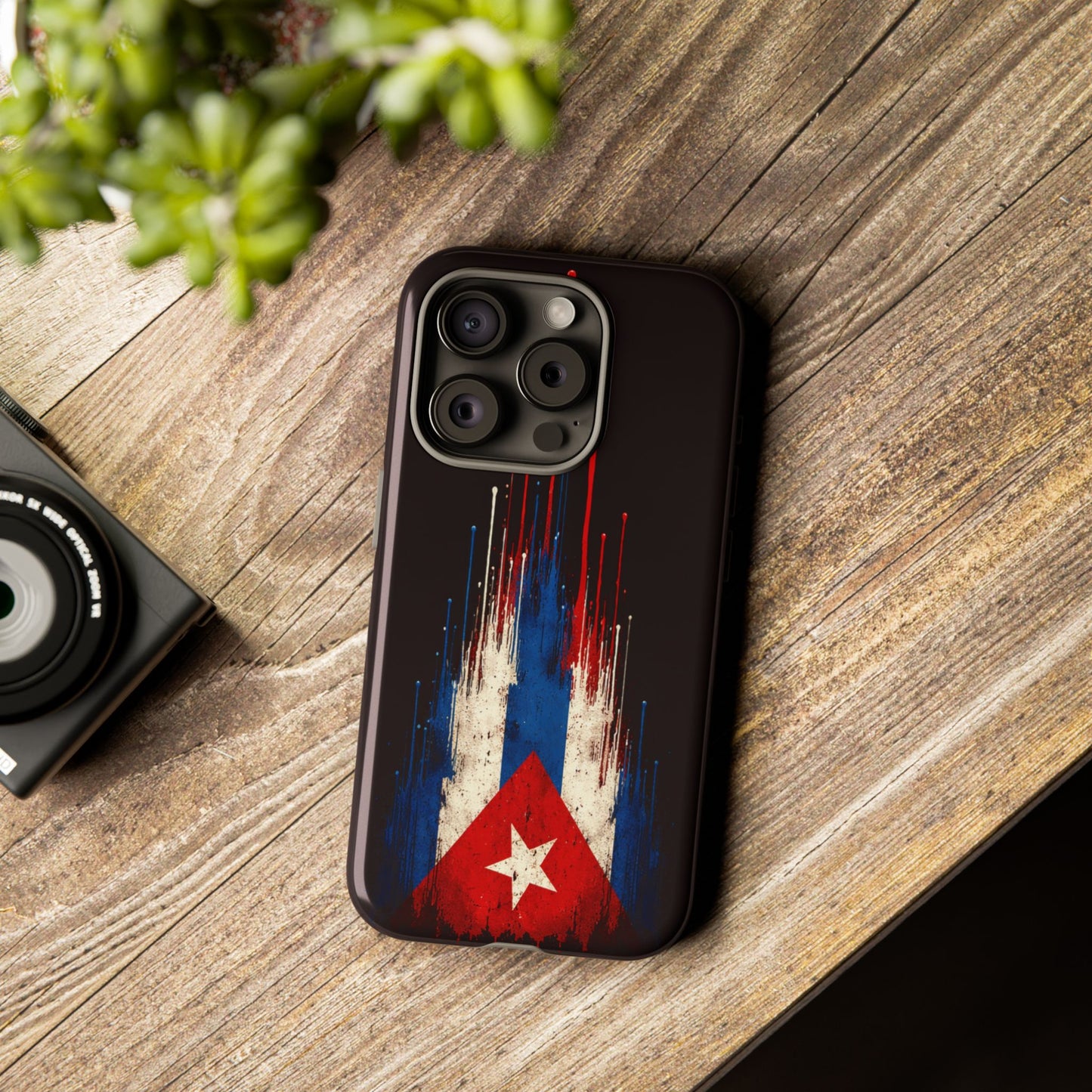 Cuban Flag Phone Case | Cuba Flag Tough Case | Patriotic Cuban Pride iPhone Samsung Protective Cover