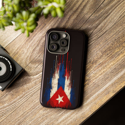 Cuban Flag Phone Case | Cuba Flag Tough Case | Patriotic Cuban Pride iPhone Samsung Protective Cover