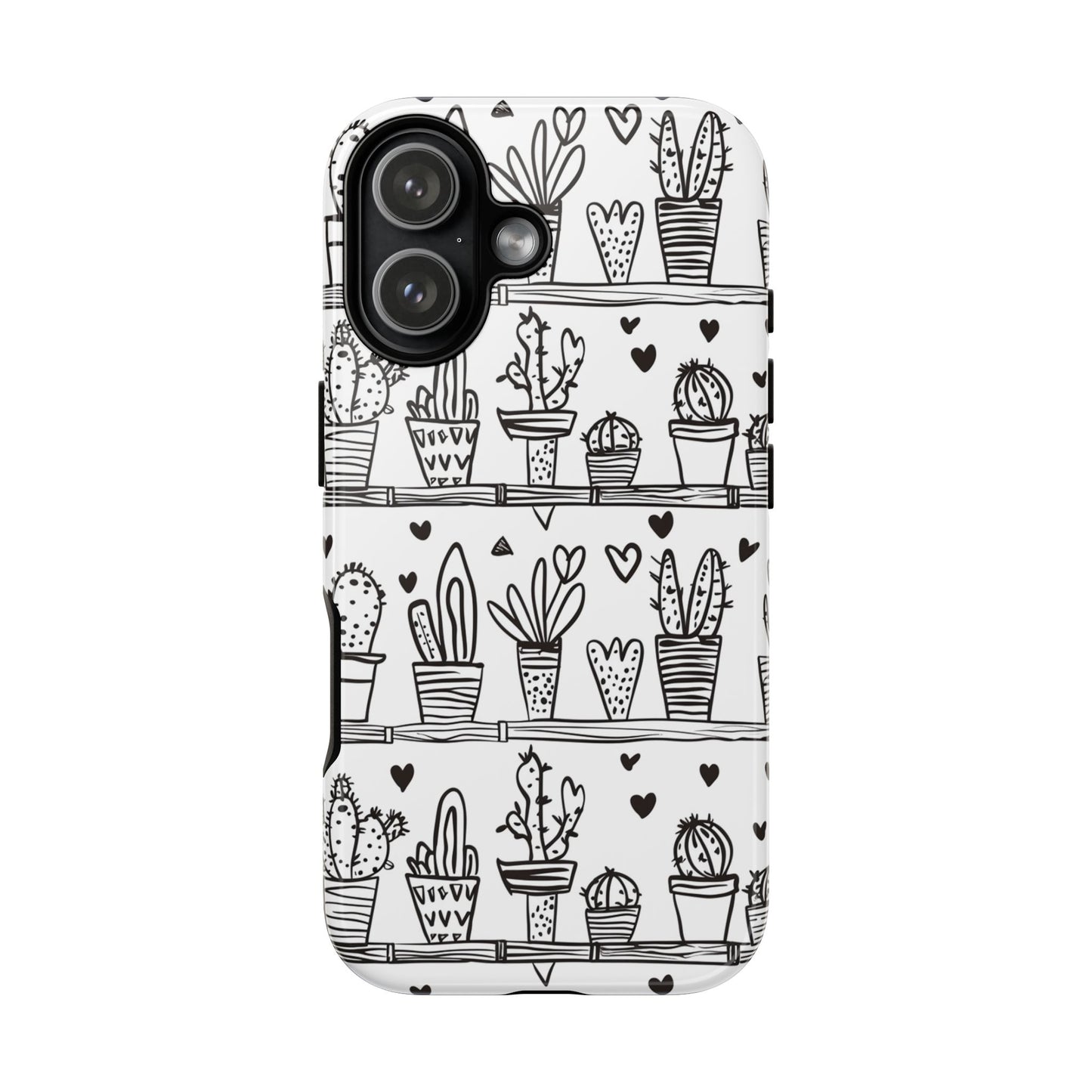Cactus Succulent Phone Case Cute Plant Aesthetic iPhone Samsung Cover