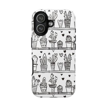 Cactus Succulent Phone Case Cute Plant Aesthetic iPhone Samsung Cover