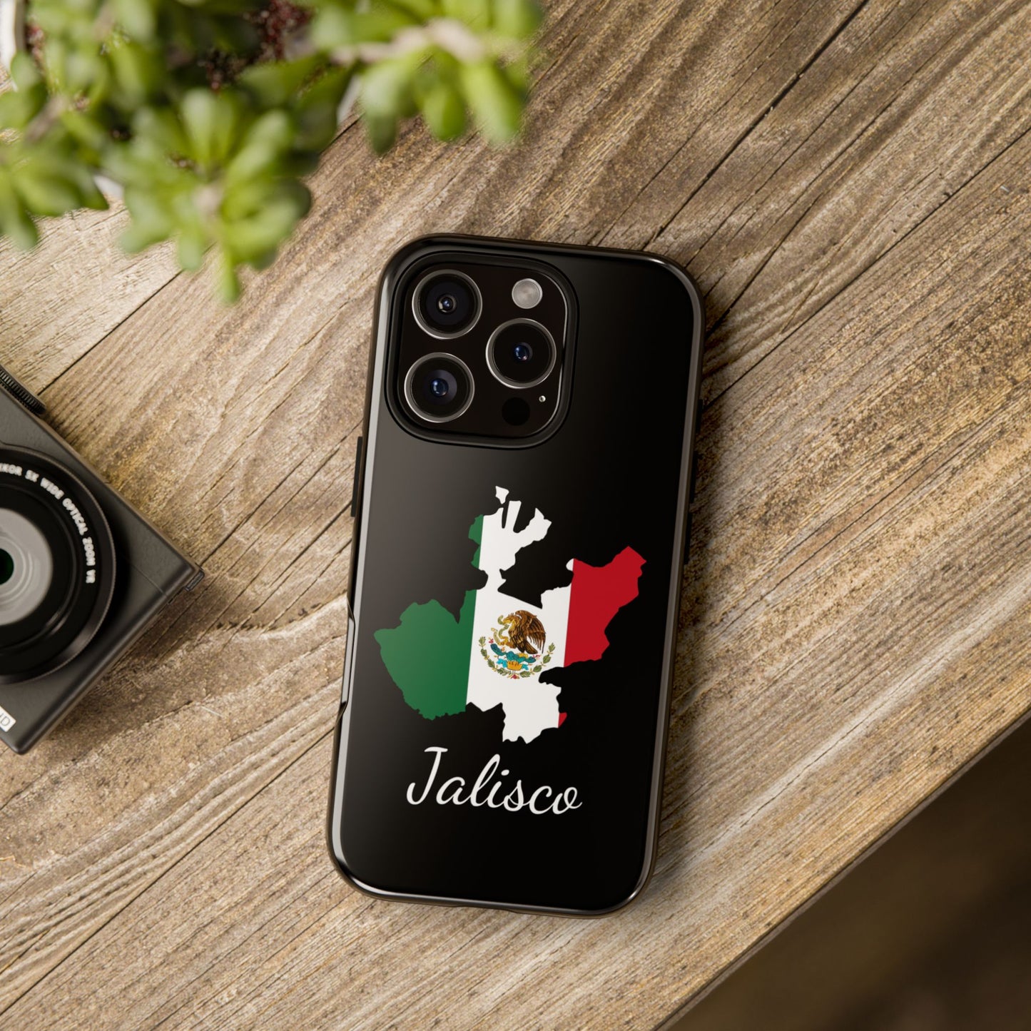 Jalisco Mexico Flag Map Phone Case | Mexican American Pride Tough Case for iPhone & Samsung