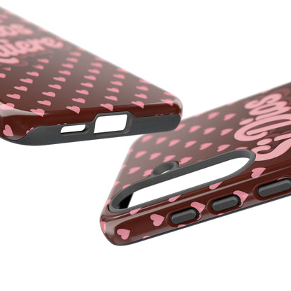 Si Dios Quiere Phone Case Latina Aesthetic Pink Hearts iPhone Samsung