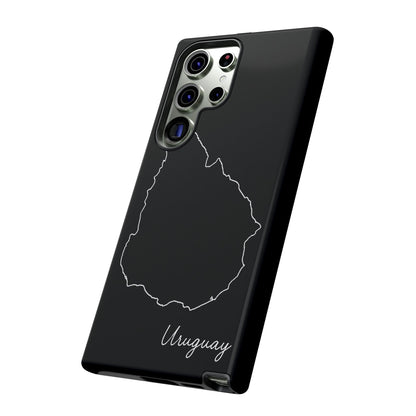 Uruguay Outline Phone Case – Minimal Country Map Tough Case (iPhone, Samsung, Pixel)