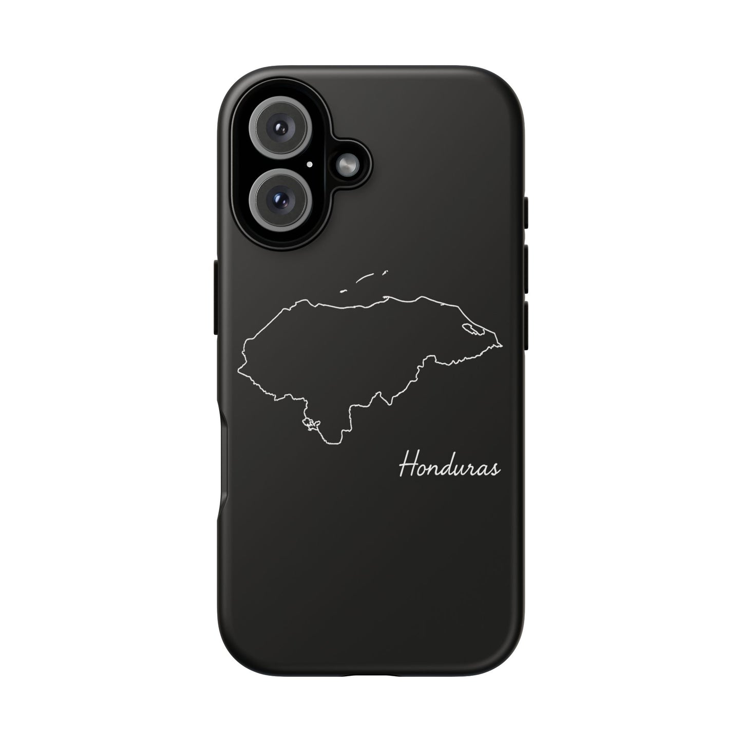 Honduras Outline Phone Case – Minimal Country Map Tough Case (iPhone, Samsung, Pixel)