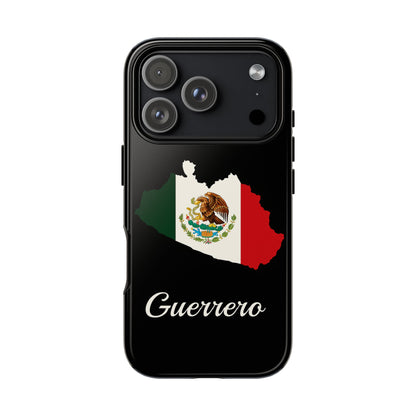 Guerrero Mexico Flag Map Phone Case | Mexican American Pride Tough Case for iPhone & Samsung