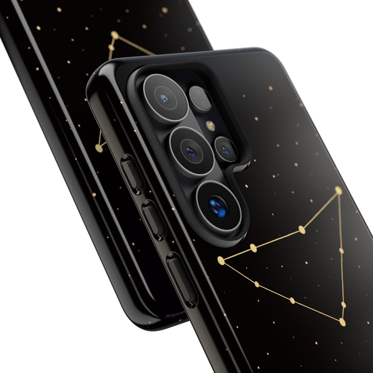 Capricorn Zodiac Constellation Phone Case – Luxe Gold Celestial Cover