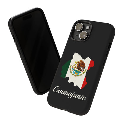 Guanajuato Mexico Flag Map Phone Case | Mexican American Pride Tough Case for iPhone & Samsung
