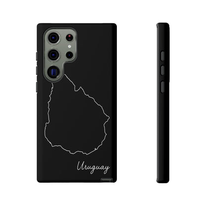 Uruguay Outline Phone Case – Minimal Country Map Tough Case (iPhone, Samsung, Pixel)