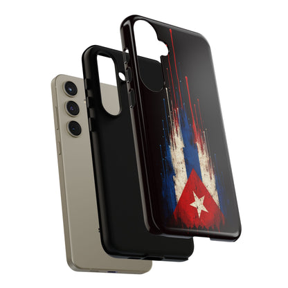 Cuban Flag Phone Case | Cuba Flag Tough Case | Patriotic Cuban Pride iPhone Samsung Protective Cover
