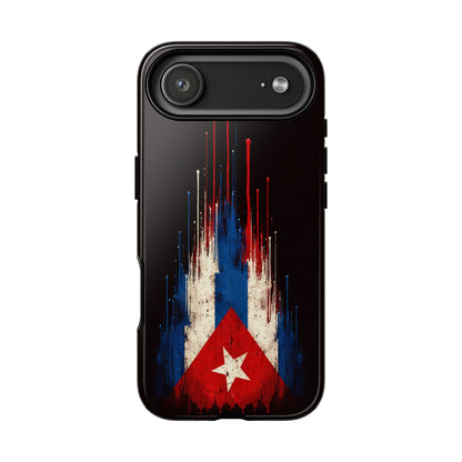Cuban Flag Phone Case | Cuba Flag Tough Case | Patriotic Cuban Pride iPhone Samsung Protective Cover