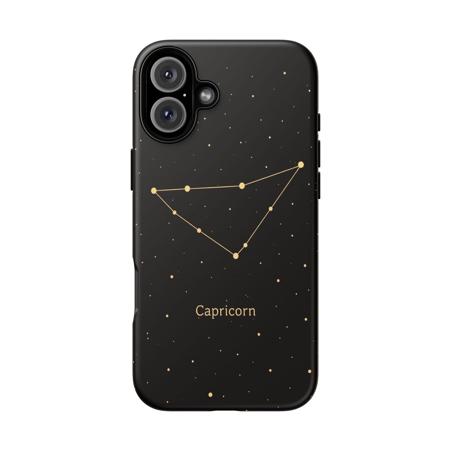 Capricorn Zodiac Constellation Phone Case – Luxe Gold Celestial Cover